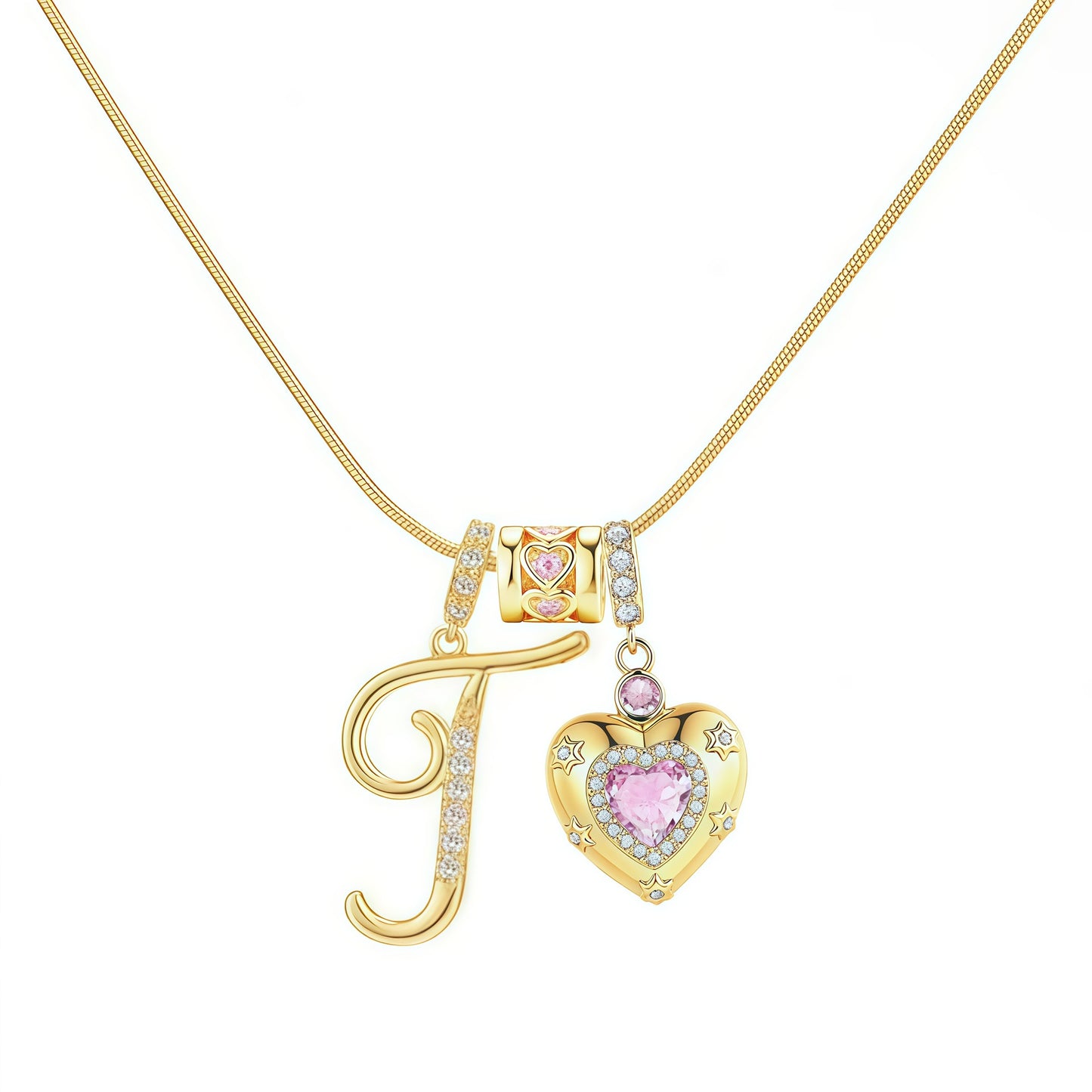 Letter Pendant Necklace