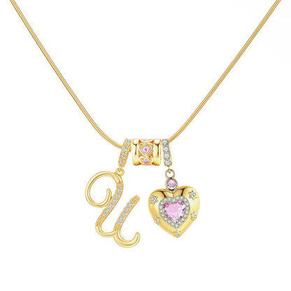 Letter Pendant Necklace