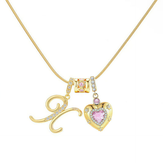 Letter Pendant Necklace