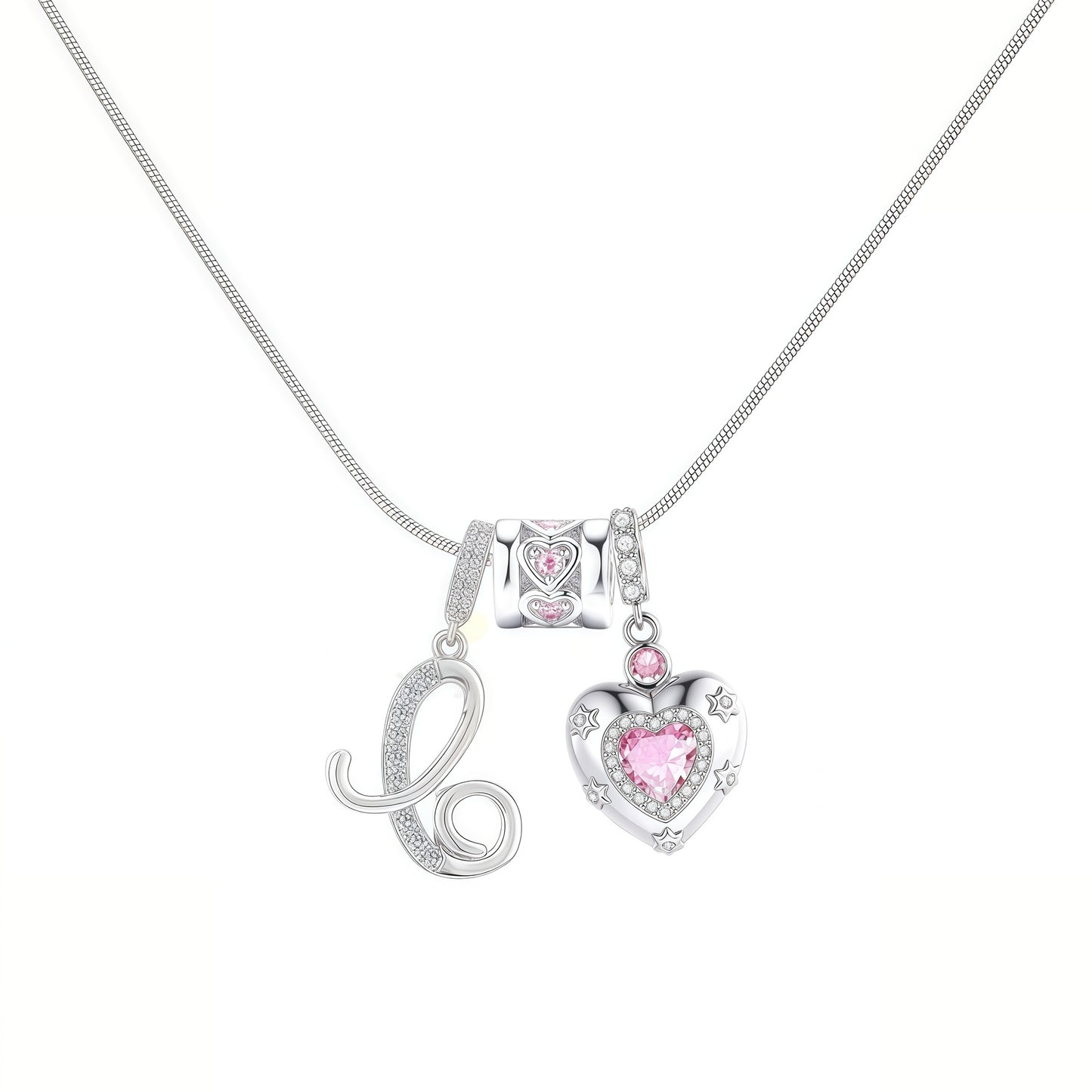 Letter Pendant Necklace