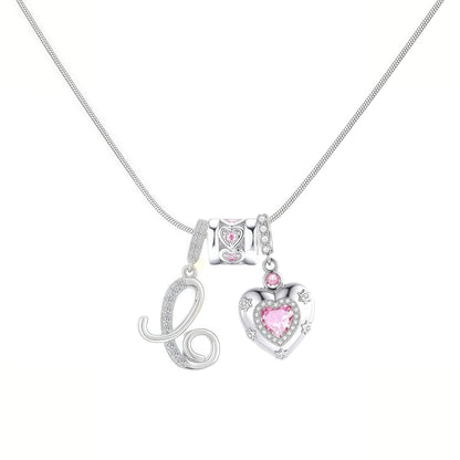 Letter Pendant Necklace