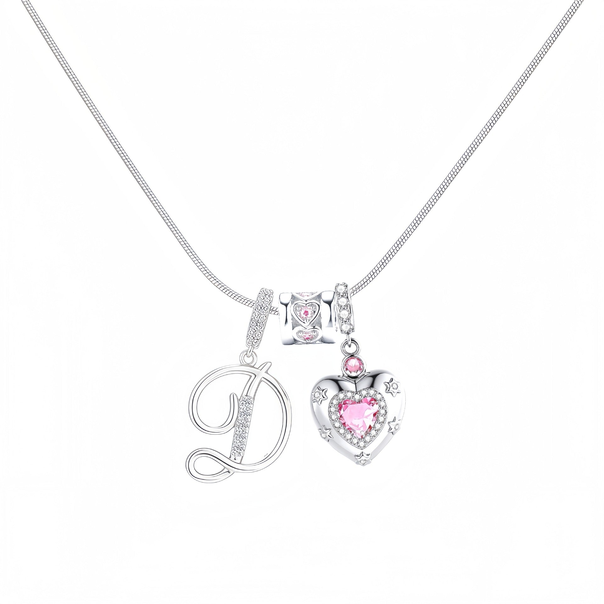 Letter Pendant Necklace