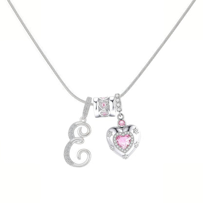 Letter Pendant Necklace