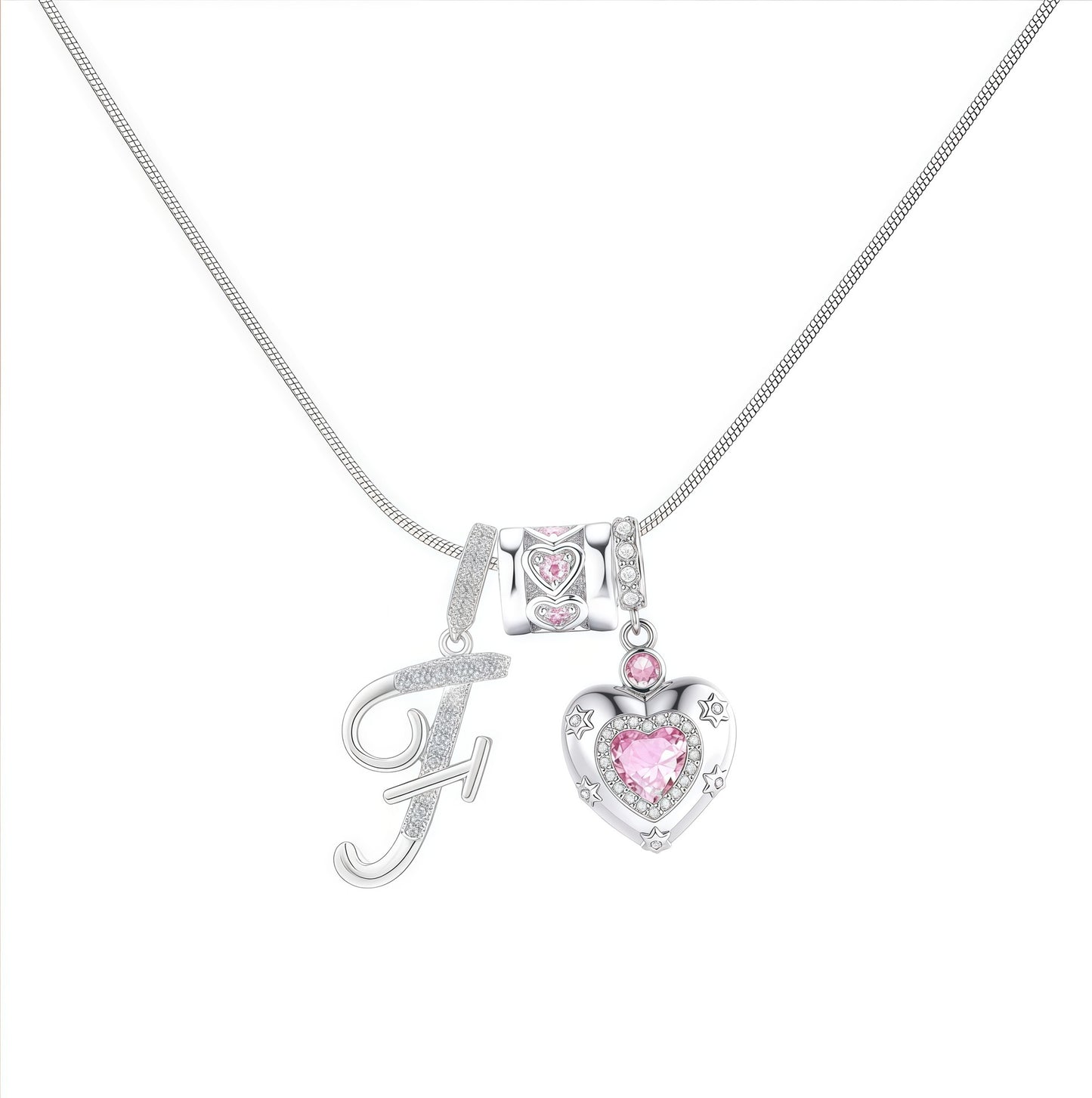Letter Pendant Necklace