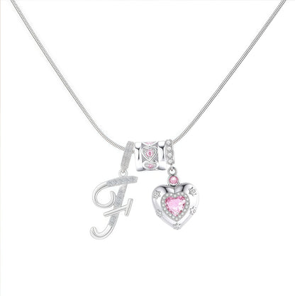 Letter Pendant Necklace
