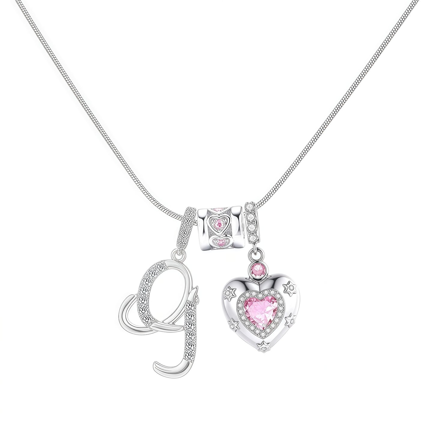 Letter Pendant Necklace