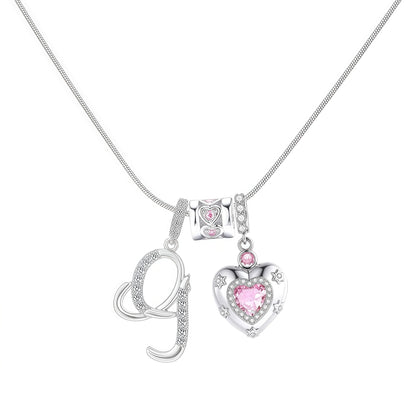 Letter Pendant Necklace