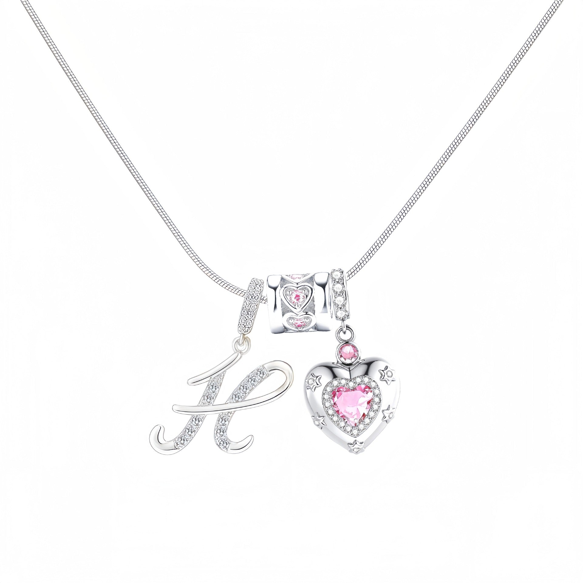 Letter Pendant Necklace