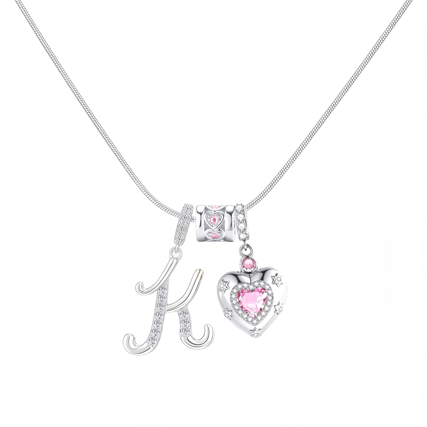 Letter Pendant Necklace