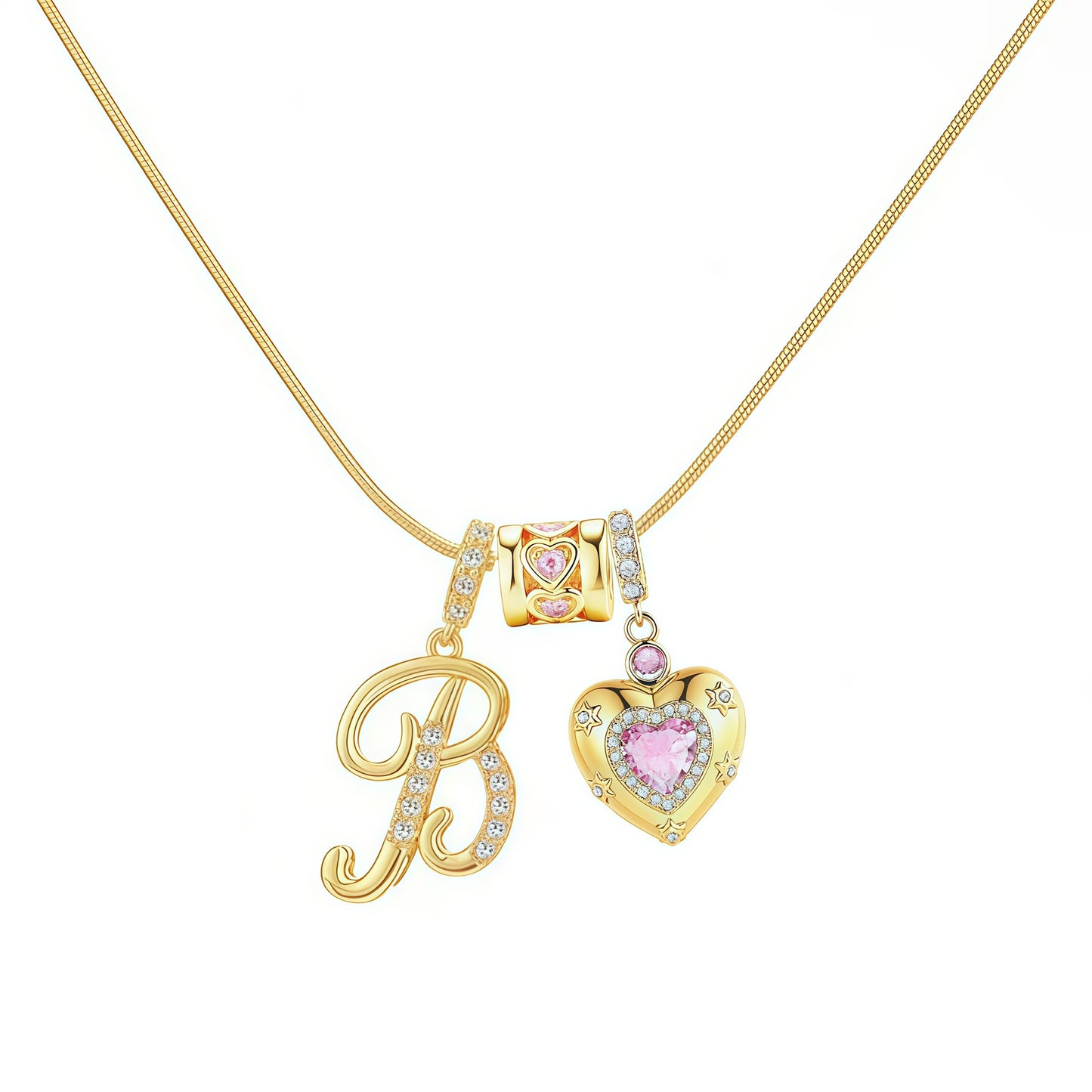 Letter Pendant Necklace