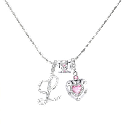 Letter Pendant Necklace