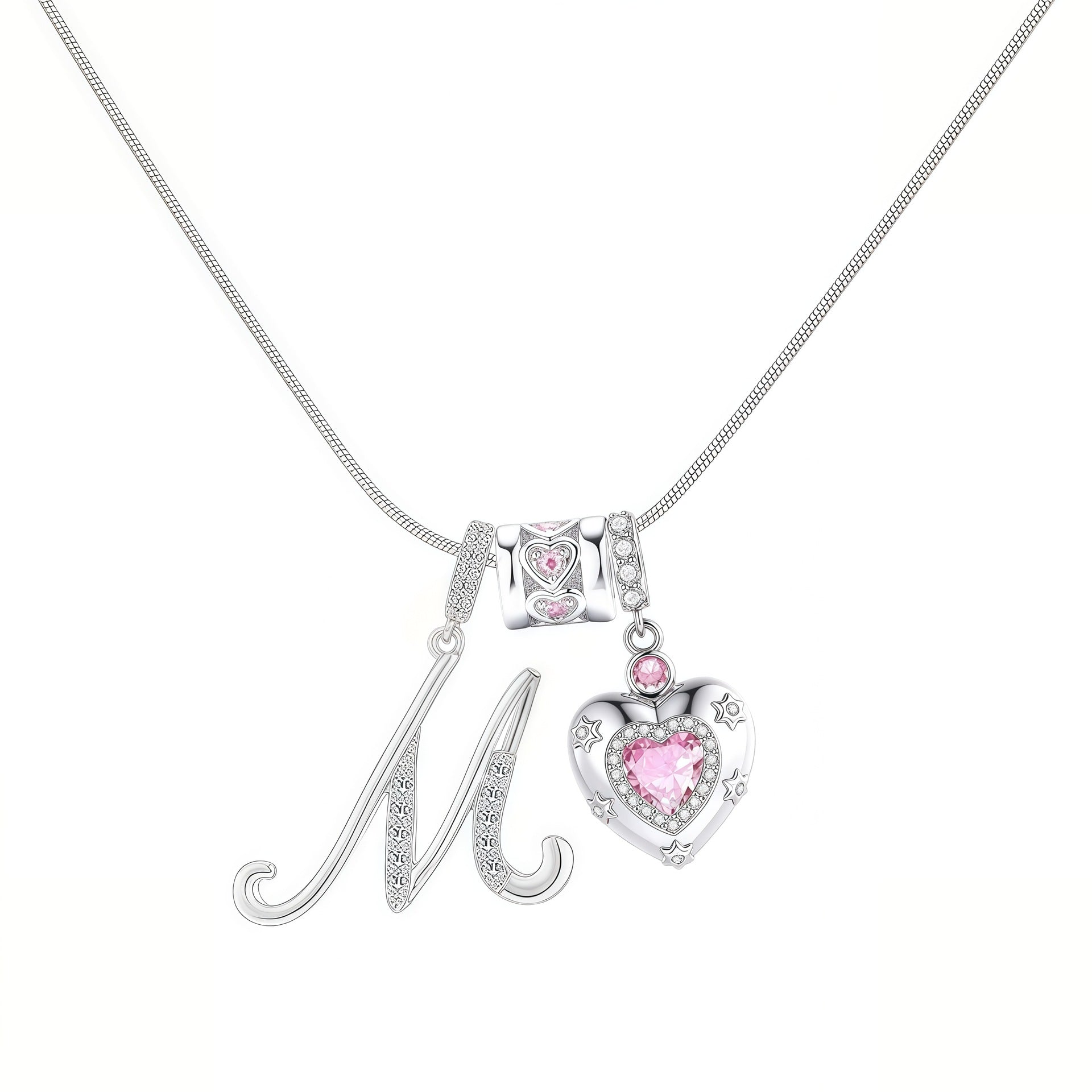 Letter Pendant Necklace