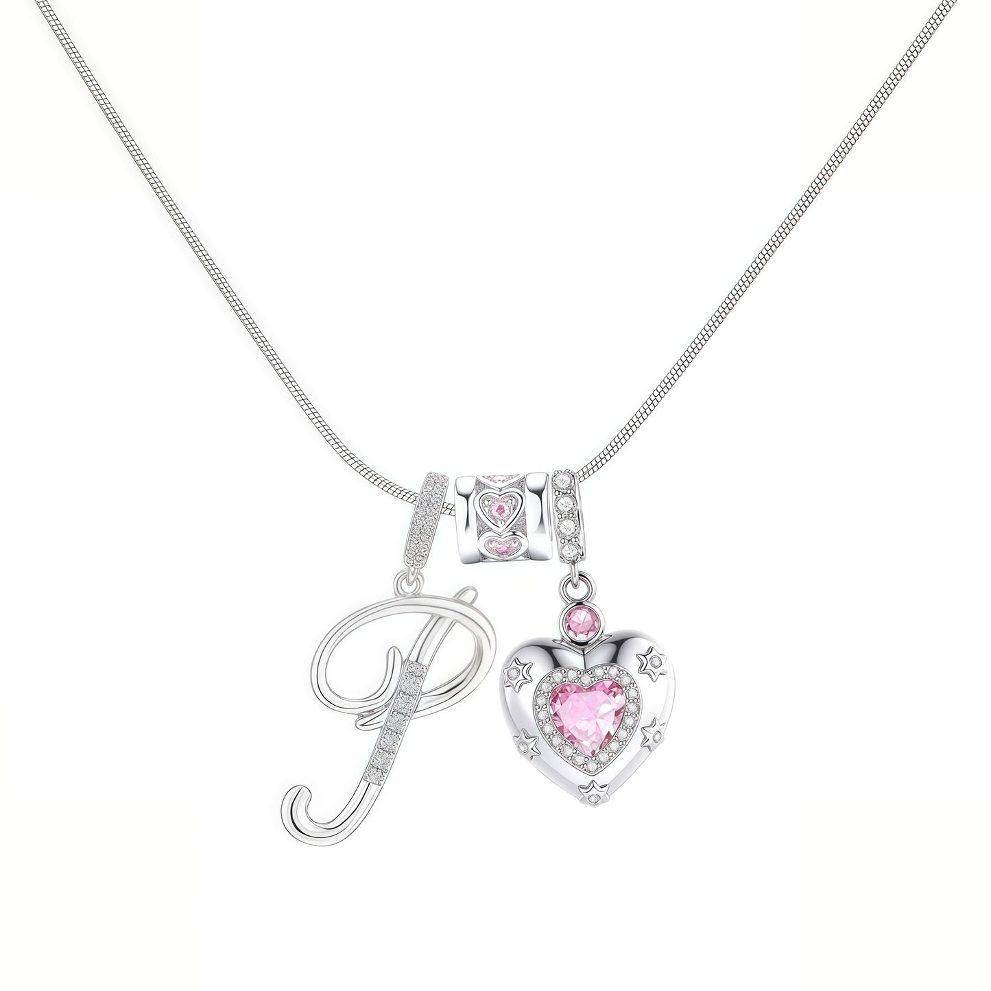 Letter Pendant Necklace