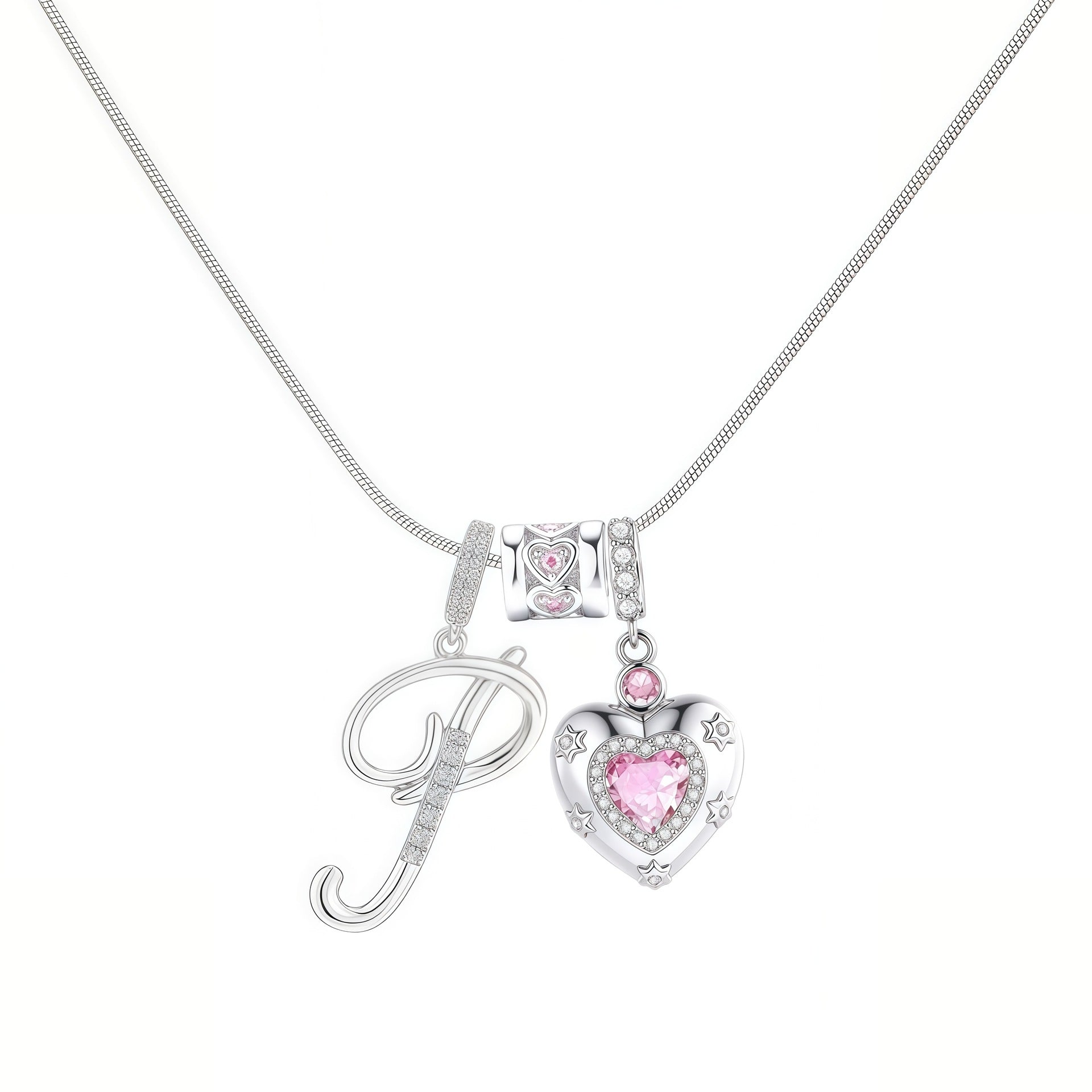 Letter Pendant Necklace