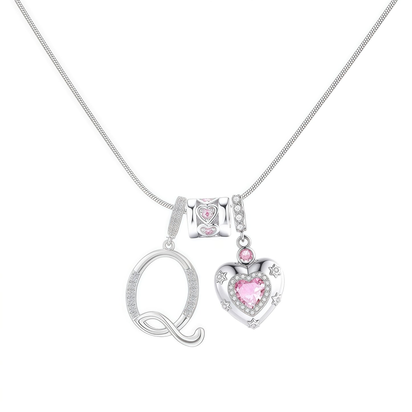 Letter Pendant Necklace