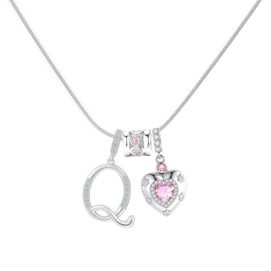 Letter Pendant Necklace
