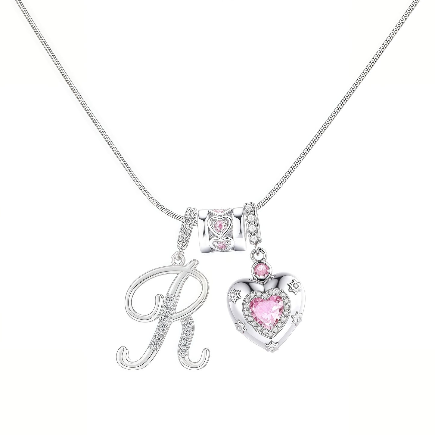 Letter Pendant Necklace