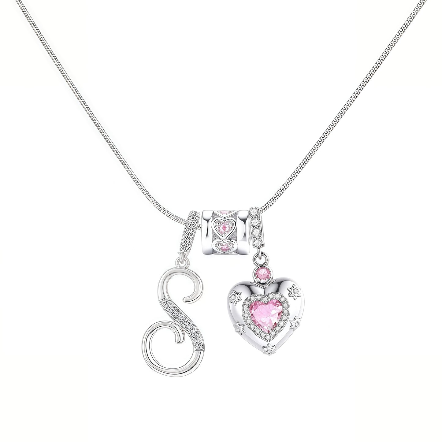 Letter Pendant Necklace