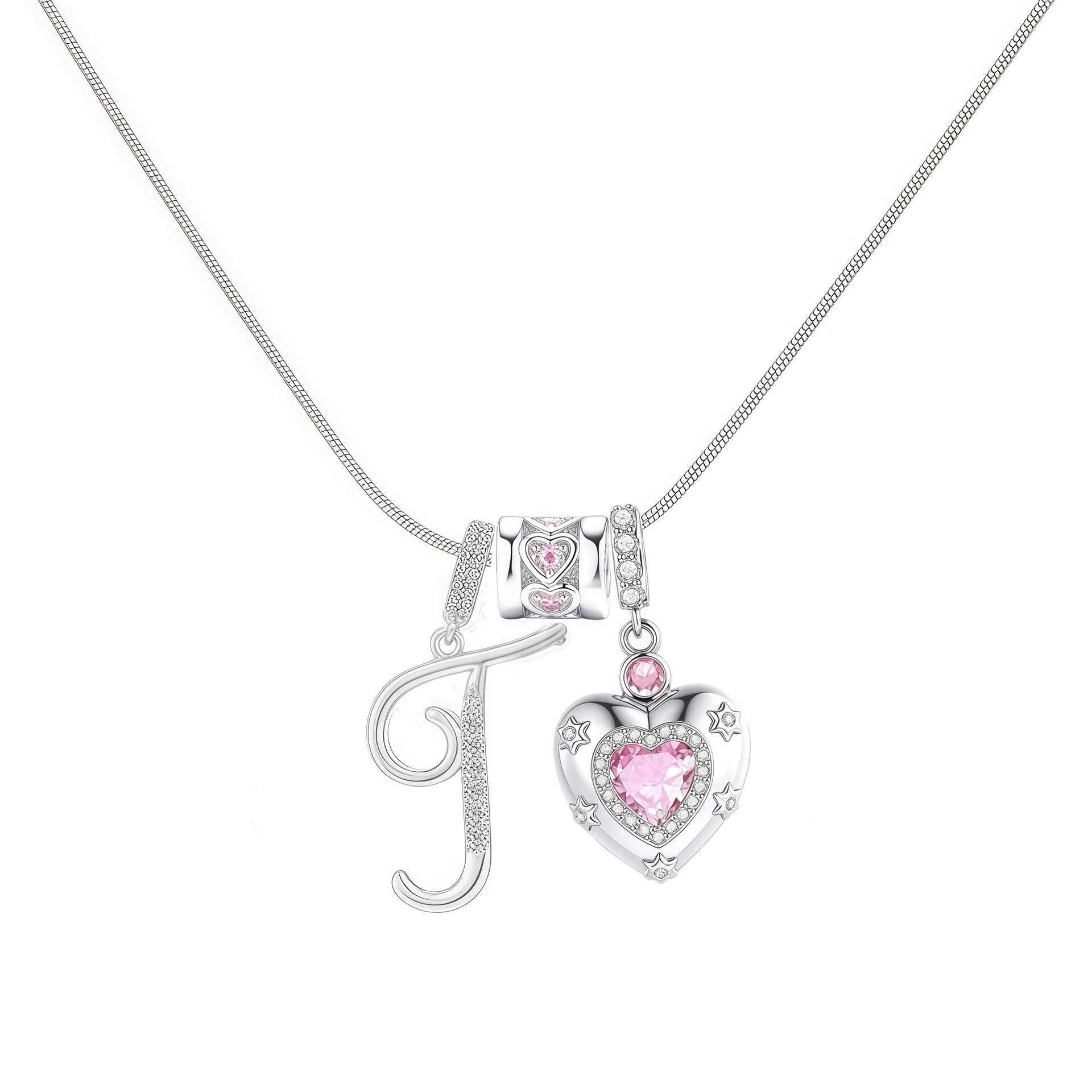 Letter Pendant Necklace