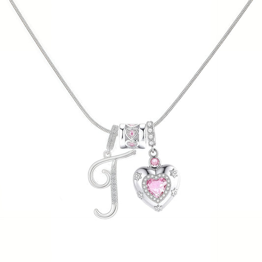 Letter Pendant Necklace