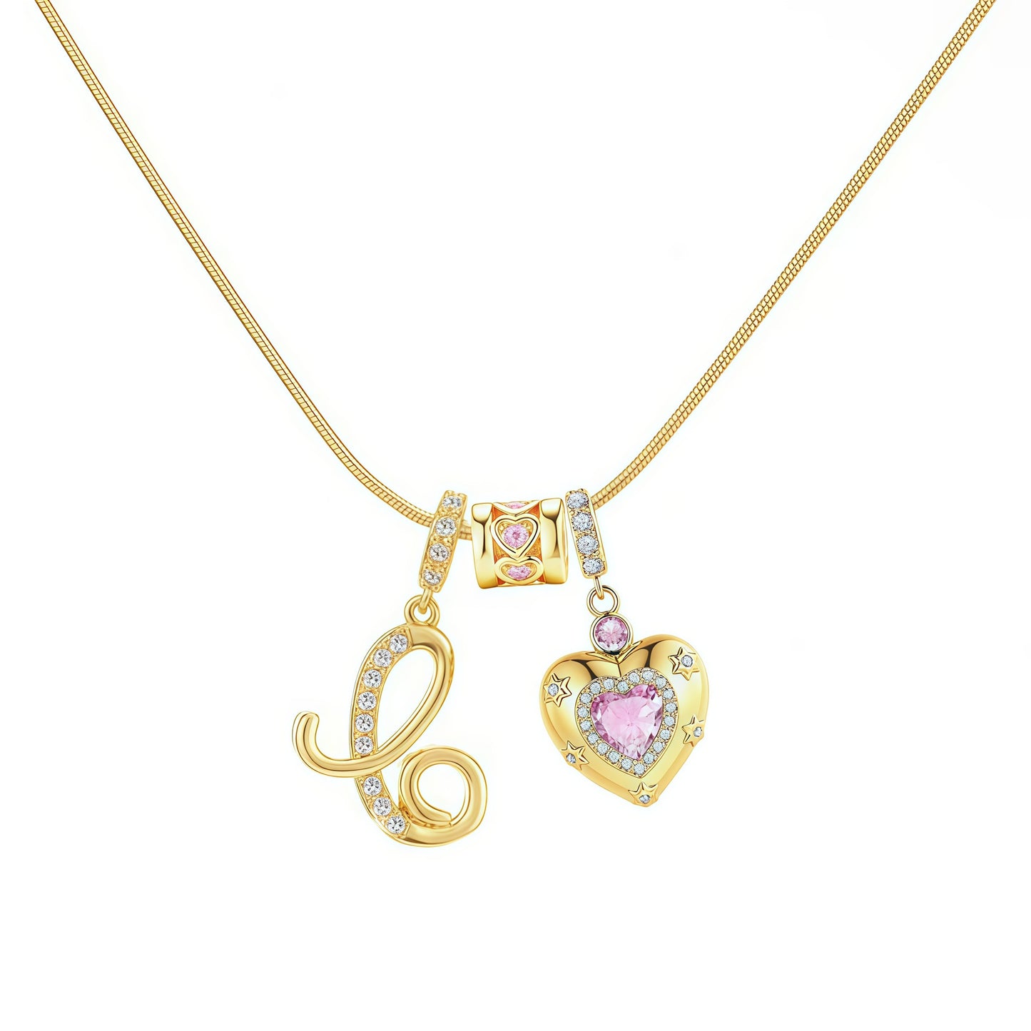 Letter Pendant Necklace