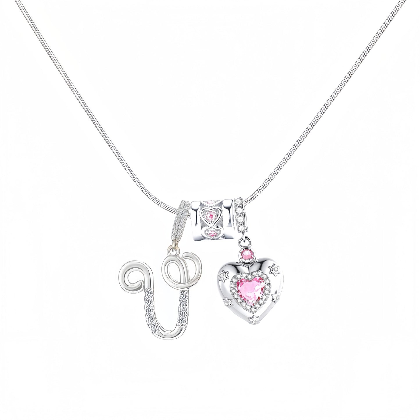 Letter Pendant Necklace