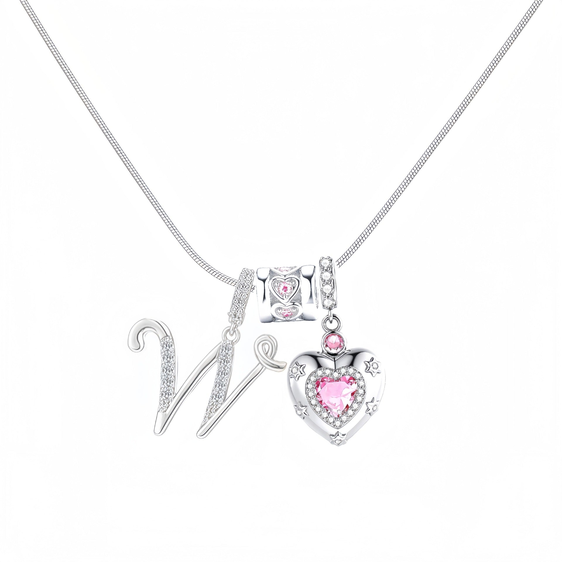 Letter Pendant Necklace