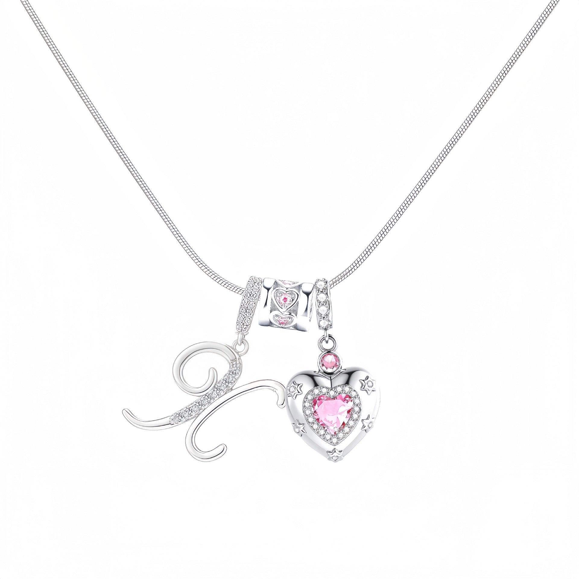 Letter Pendant Necklace