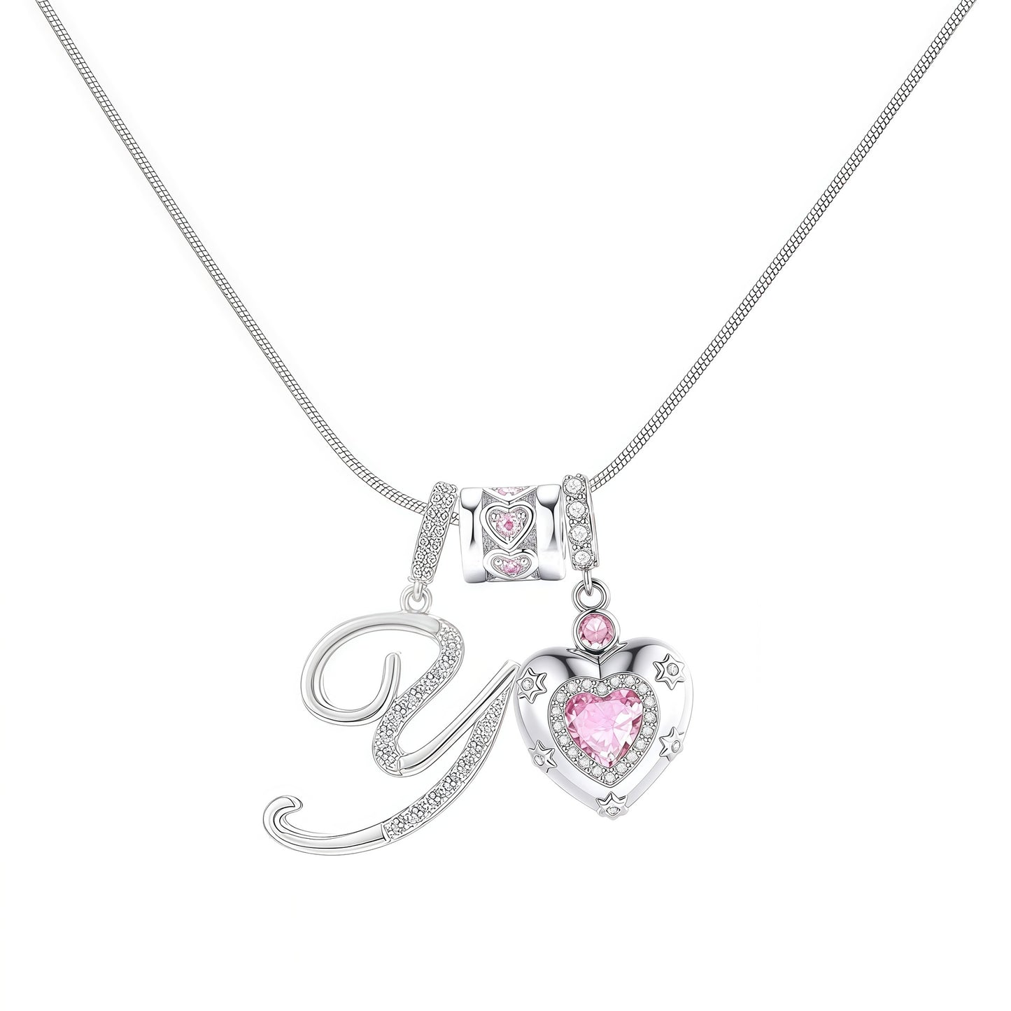 Letter Pendant Necklace