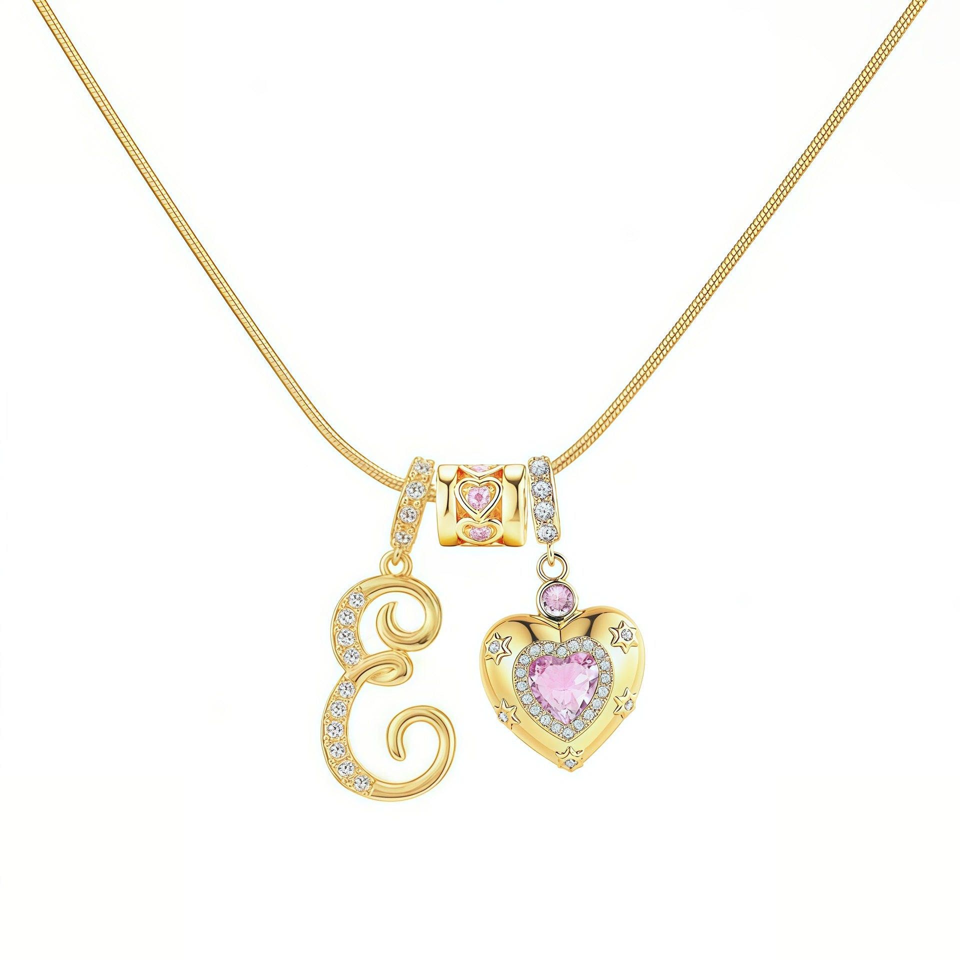 Letter Pendant Necklace