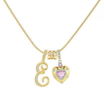 Letter Pendant Necklace