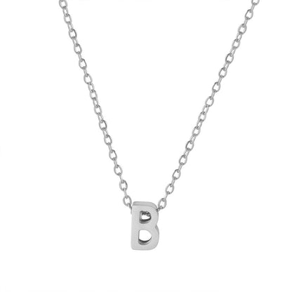 Letter Pendant Necklace