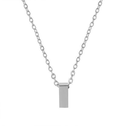Letter Pendant Necklace
