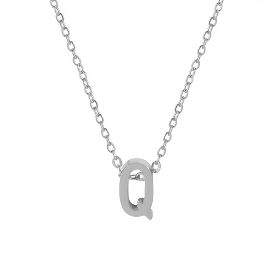 Letter Pendant Necklace