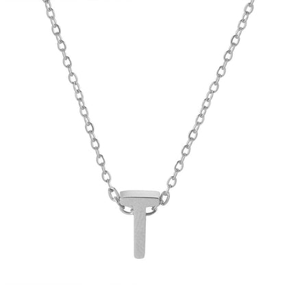 Letter Pendant Necklace