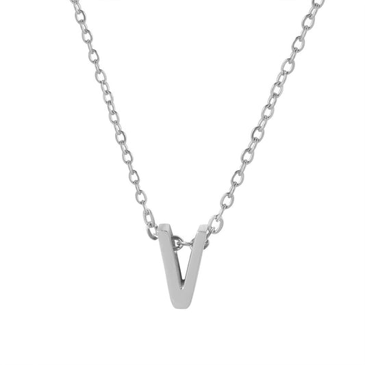 Letter Pendant Necklace