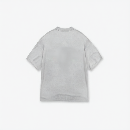 Letter Print Cotton T-Shirt