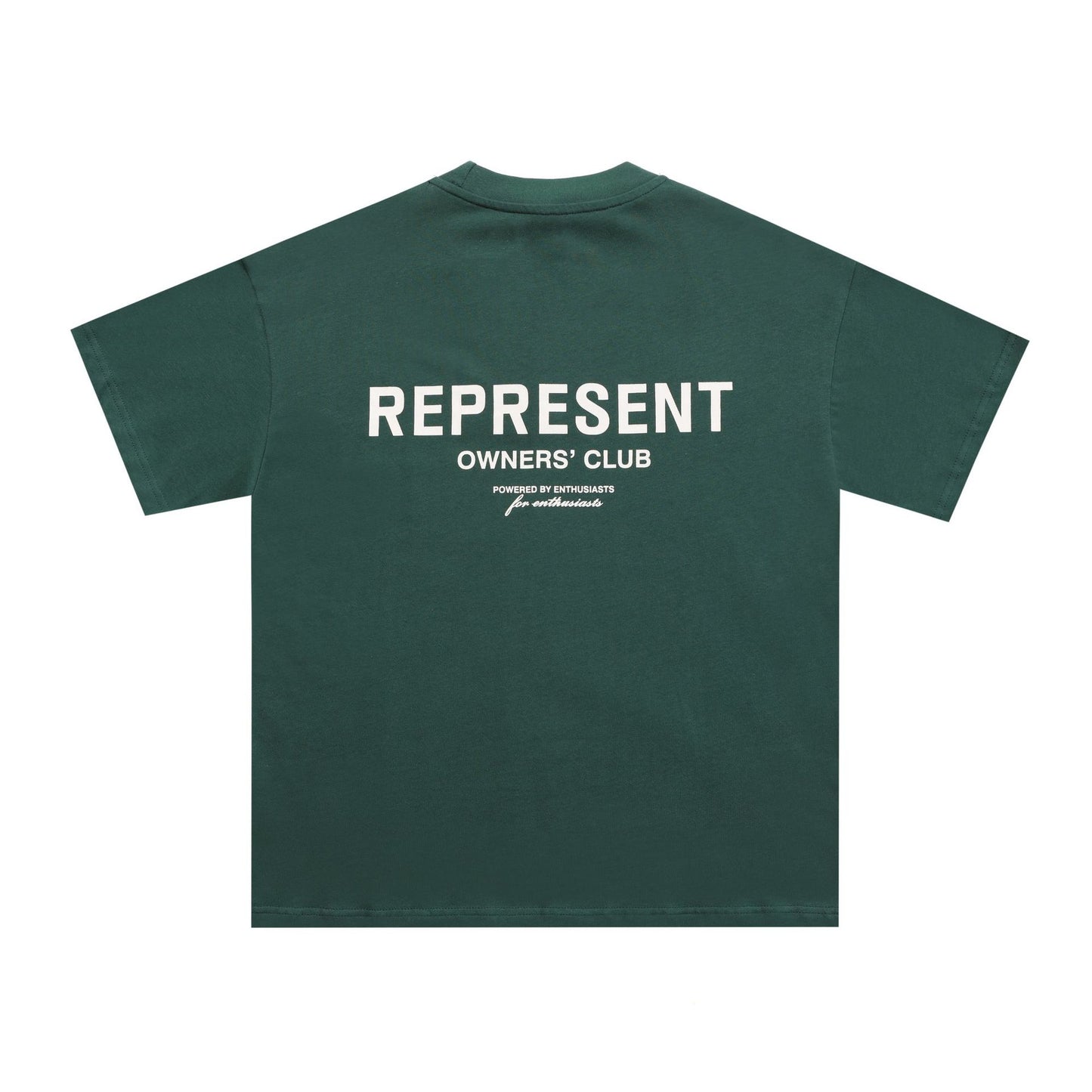 Letter Print Cotton T-Shirt