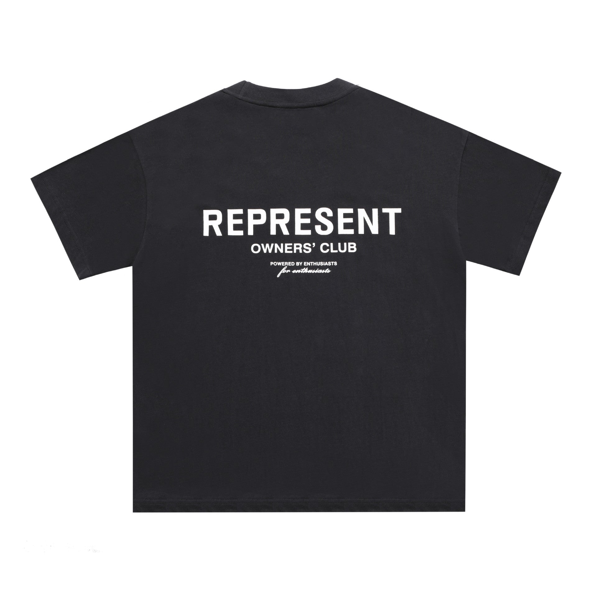 Letter Print Cotton T-Shirt