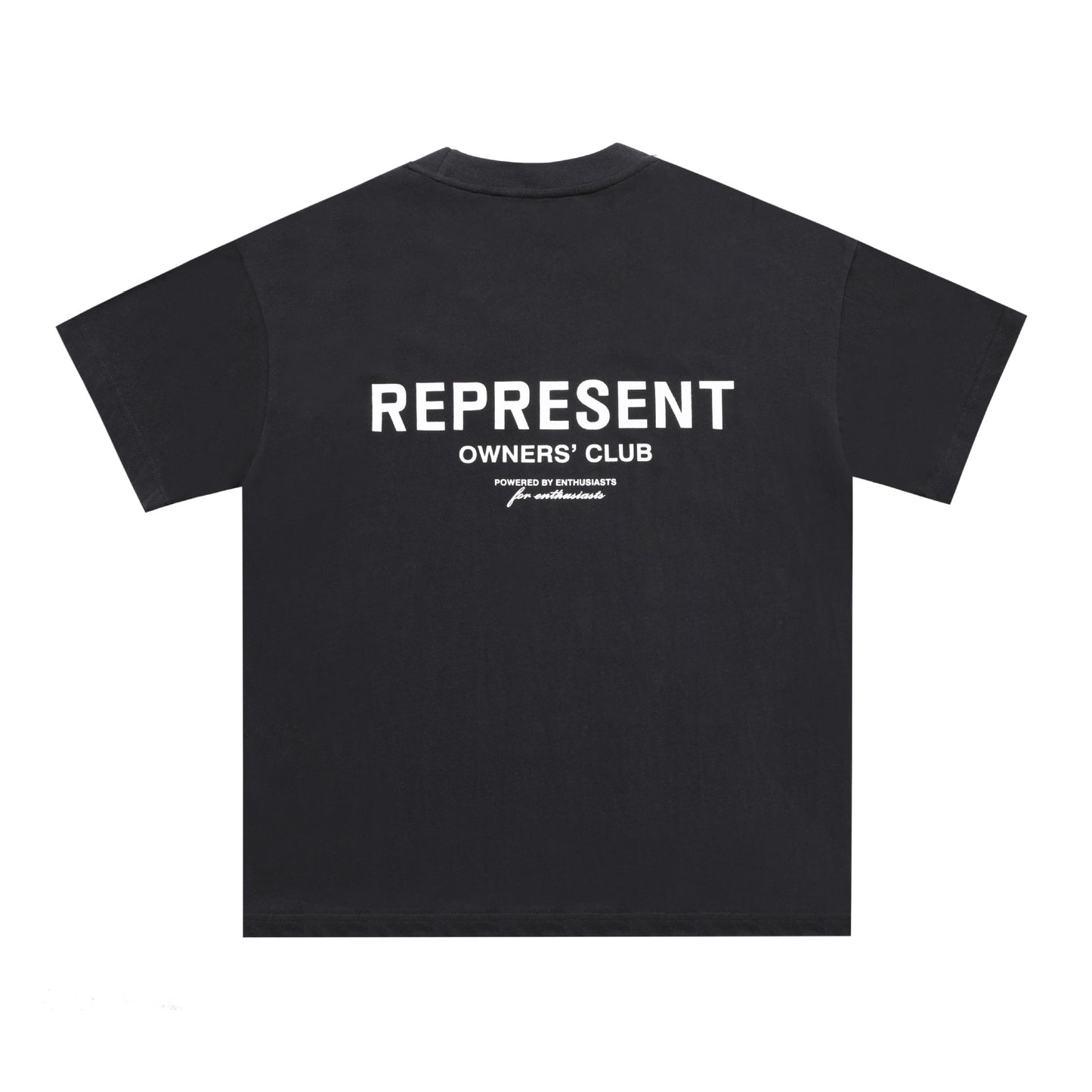 Letter Print Cotton T-Shirt
