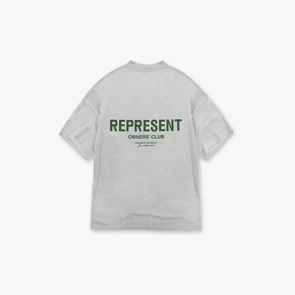 Letter Print Cotton T-Shirt