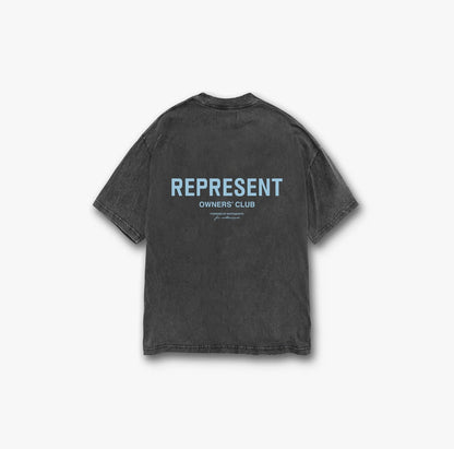 Letter Print Cotton T-Shirt