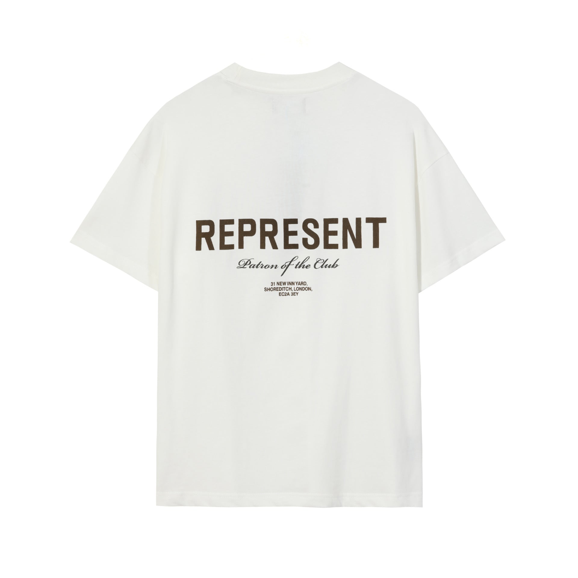 Letter Print Cotton T-Shirt
