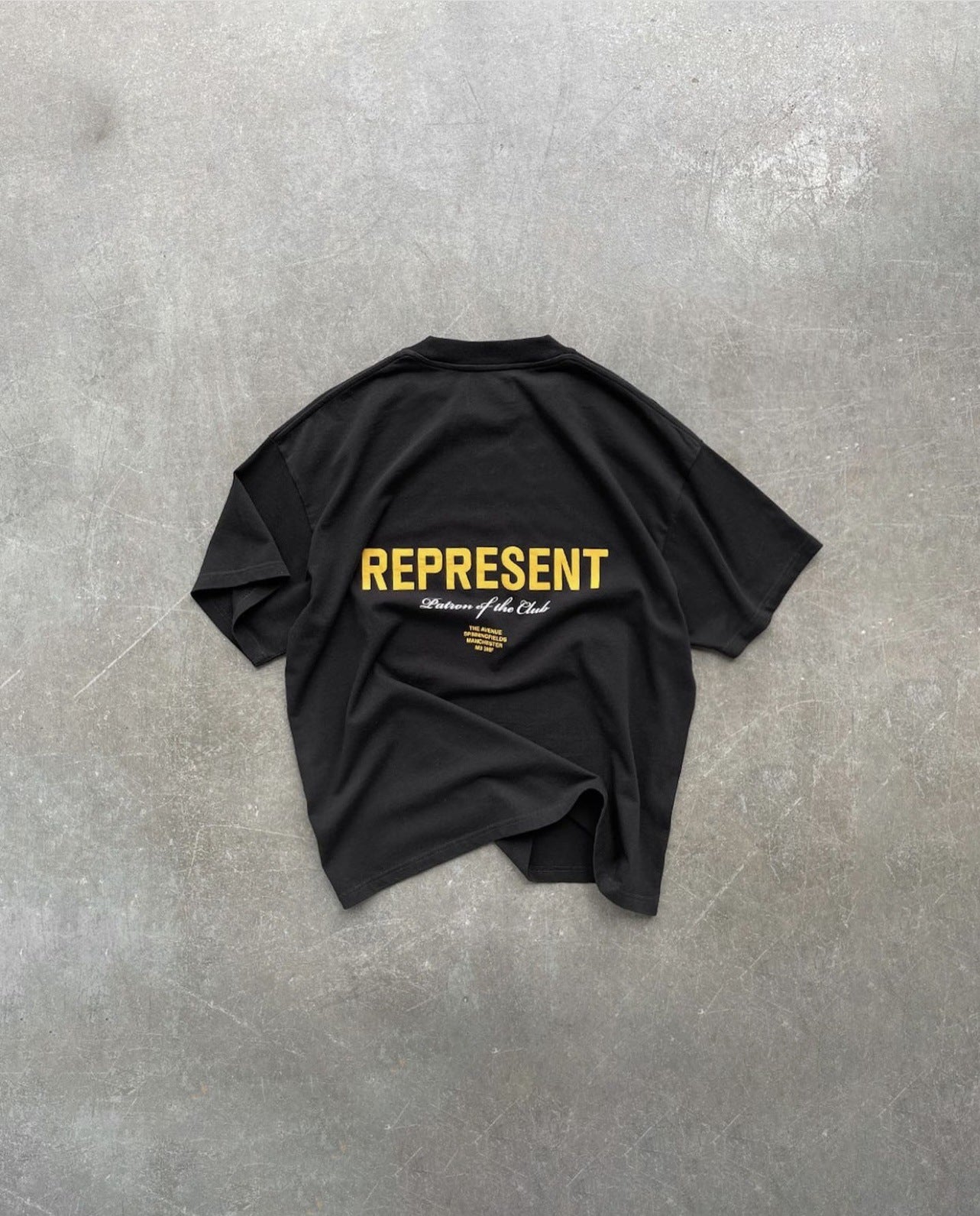 Letter Print Cotton T-Shirt