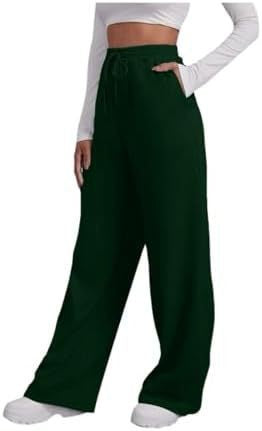 Letter Print Elastic Waist Sweatpants
