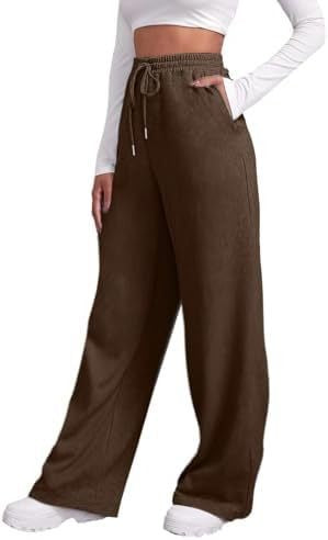 Letter Print Elastic Waist Sweatpants