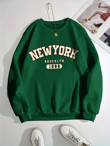 Letter Print Sweatshirt