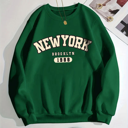 Letter Print Sweatshirt