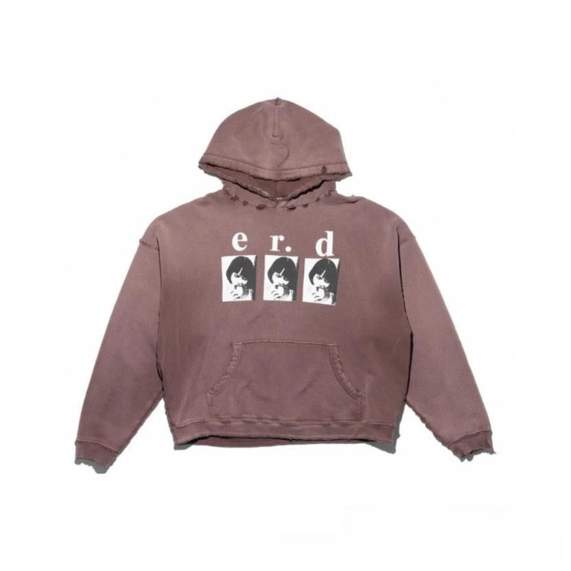 Letter-printed hoodie