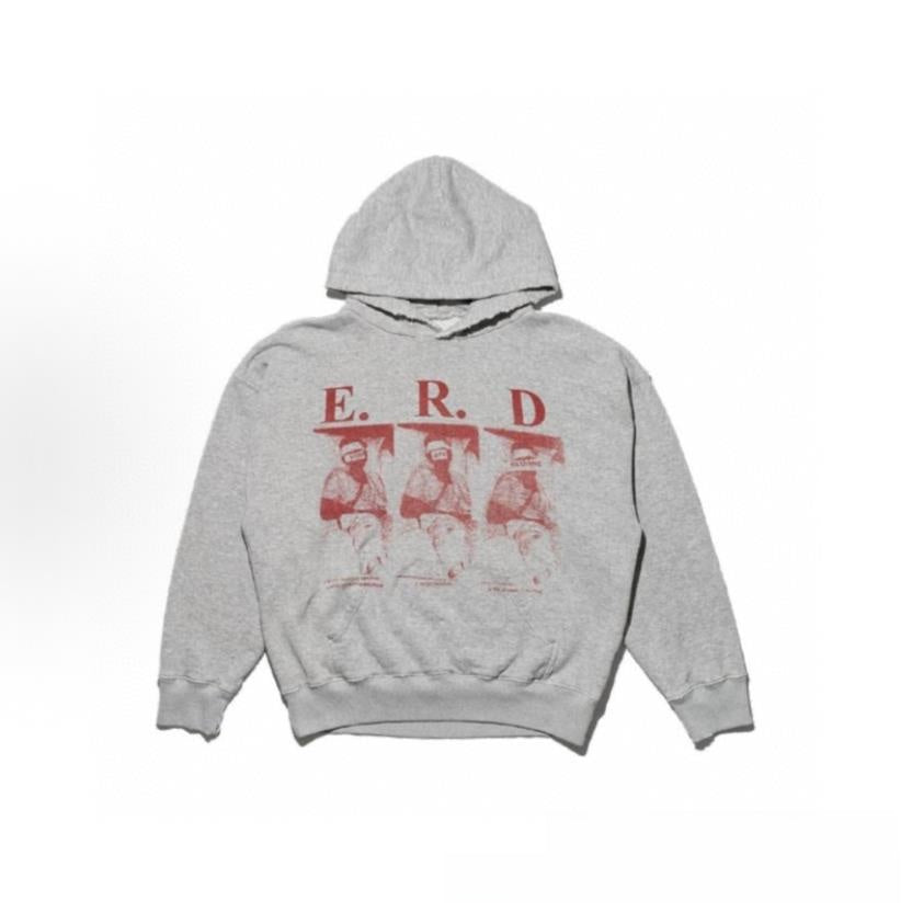Letter-printed hoodie